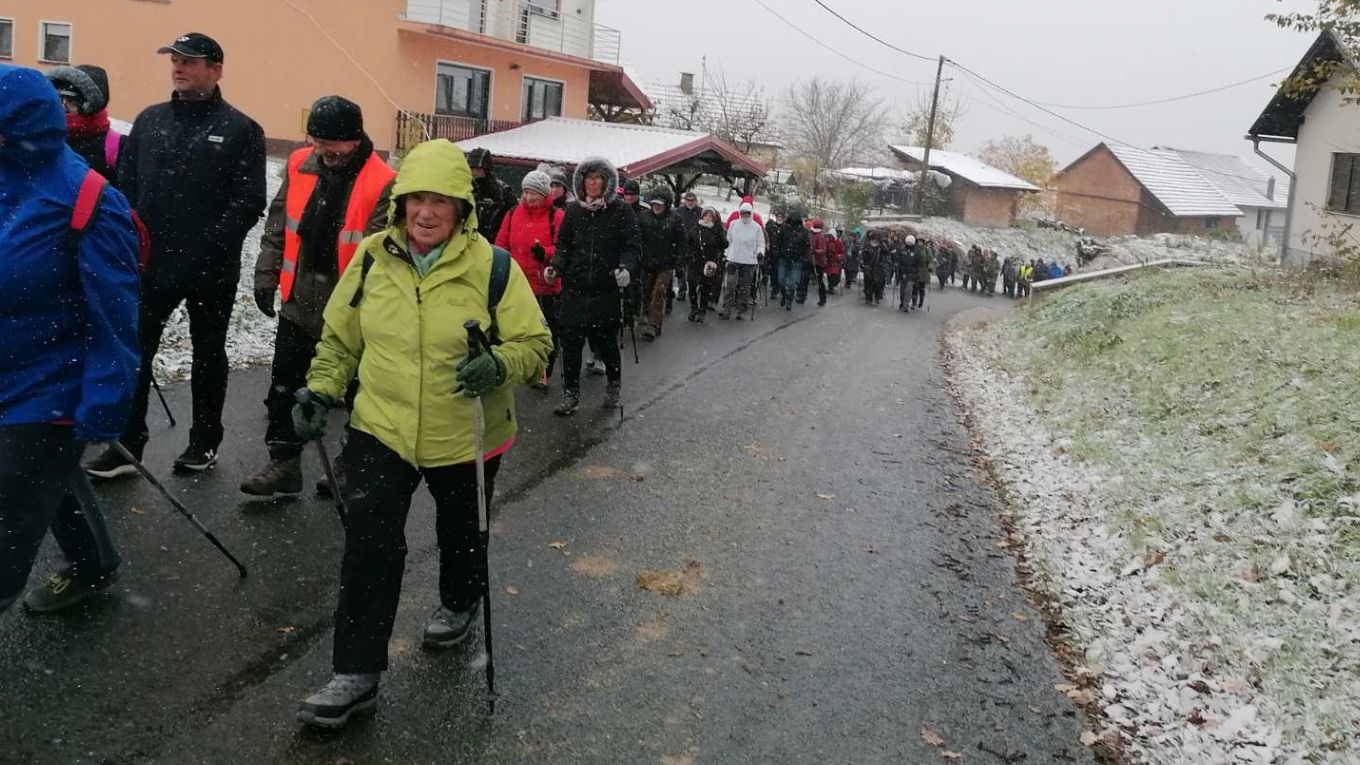 Nordijsko hodanje uz zimske uvjete u Gornjem Mihaljevcu